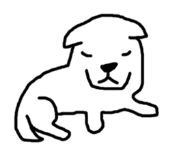 Collecting dogs sticker #7264434