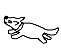 Collecting dogs sticker #7264438