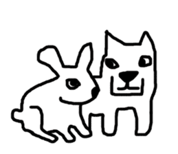 Collecting dogs sticker #7264450