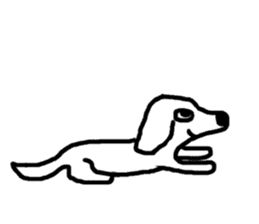 Collecting dogs sticker #7264453