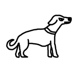 Collecting dogs sticker #7264455