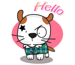 cute Khao Niaw dogs sticker #7264536