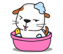 cute Khao Niaw dogs sticker #7264537