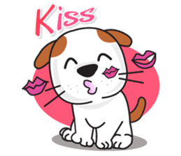 cute Khao Niaw dogs sticker #7264538