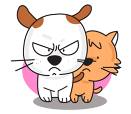 cute Khao Niaw dogs sticker #7264546