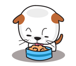 cute Khao Niaw dogs sticker #7264551