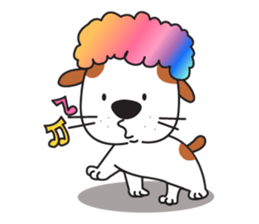 cute Khao Niaw dogs sticker #7264558