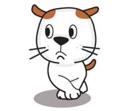 cute Khao Niaw dogs sticker #7264561