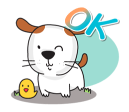 cute Khao Niaw dogs sticker #7264566