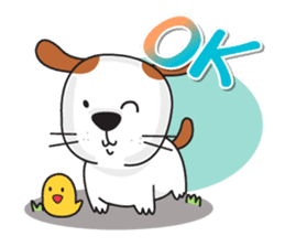 cute Khao Niaw dogs sticker #7264566