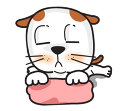 cute Khao Niaw dogs sticker #7264570