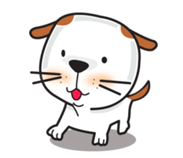 cute Khao Niaw dogs sticker #7264571