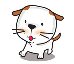 cute Khao Niaw dogs sticker #7264571