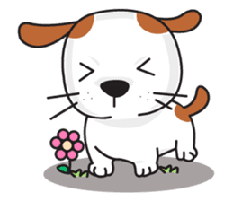 cute Khao Niaw dogs sticker #7264575