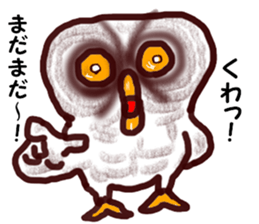 The vitality Sticker of  Monkey and bird sticker #7264900