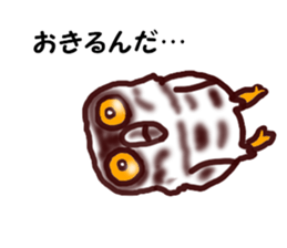 The vitality Sticker of  Monkey and bird sticker #7264914