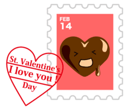 Sticker of always usable postage stamp sticker #7265299