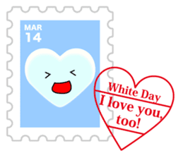 Sticker of always usable postage stamp sticker #7265302