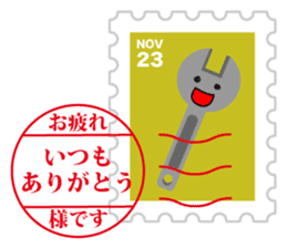 Sticker of  always usable postage stamp sticker #7265322