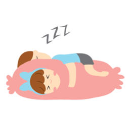 Big Ribbon Girl sticker #7265364