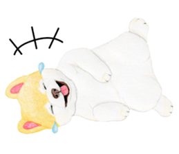 Pomeranian Sticker 2 sticker #7265598