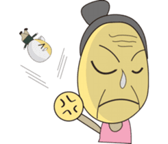 Grandpa & Grandma barley soybeans Family sticker #7265751