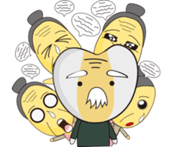 Grandpa & Grandma barley soybeans Family sticker #7265752