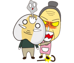 Grandpa & Grandma barley soybeans Family sticker #7265754