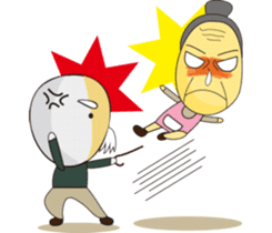 Grandpa & Grandma barley soybeans Family sticker #7265758