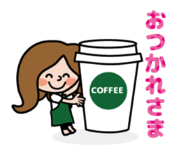 Cute girl's daily life sticker #7266239