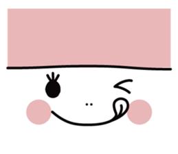 muu-cyan a little girl sticker #7266497