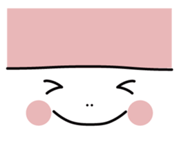 muu-cyan a little girl sticker #7266498