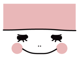 muu-cyan a little girl sticker #7266499