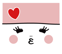 muu-cyan a little girl sticker #7266504