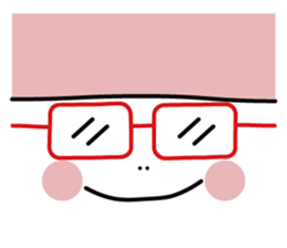 muu-cyan a little girl sticker #7266508