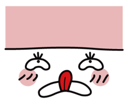 muu-cyan a little girl sticker #7266514