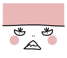 muu-cyan a little girl sticker #7266527