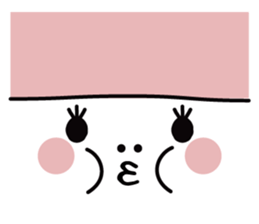 muu-cyan a little girl sticker #7266528