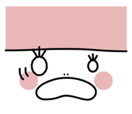 muu-cyan a little girl sticker #7266529