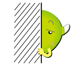 Little monster Morris (English) sticker #7266715