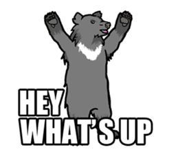 The wild animals sticker ENGLISH Ver. sticker #7266819