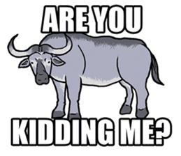 The wild animals sticker ENGLISH Ver. sticker #7266827