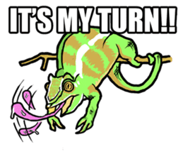 The wild animals sticker ENGLISH Ver. sticker #7266830