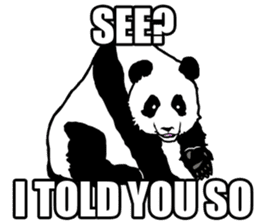 The wild animals sticker ENGLISH Ver. sticker #7266832