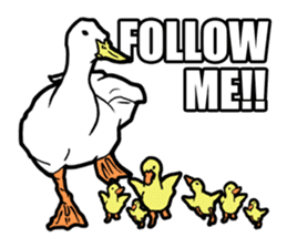 The wild animals sticker ENGLISH Ver. sticker #7266835