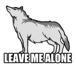 The wild animals sticker ENGLISH Ver. sticker #7266841