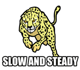 The wild animals sticker ENGLISH Ver. sticker #7266845