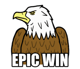 The wild animals sticker ENGLISH Ver. sticker #7266846