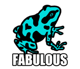 The wild animals sticker ENGLISH Ver. sticker #7266848