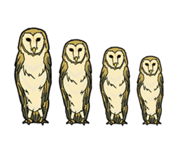 The wild animals sticker ENGLISH Ver. sticker #7266854